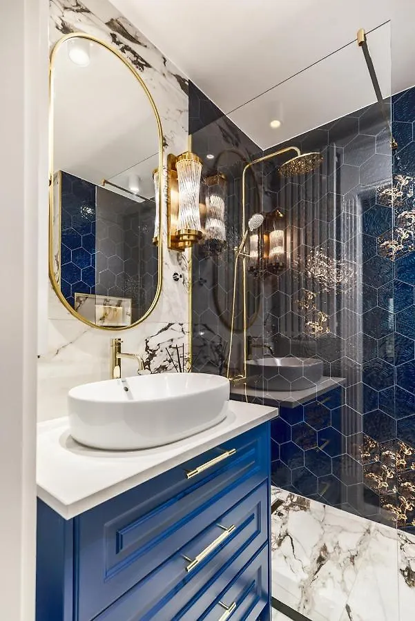 גדנסק Riverview Apartment With Sauna - Old Town - Blue